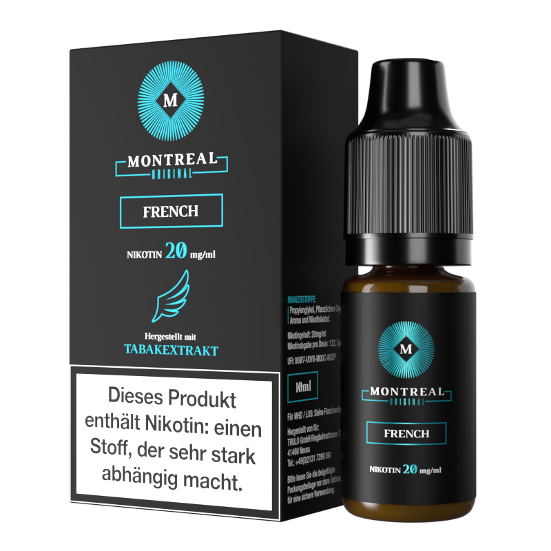Montreal Original, French 20mg - 10ml Nic Salts