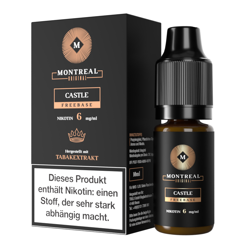 Montreal Original, Castle - 10ml Freebase - 6mg