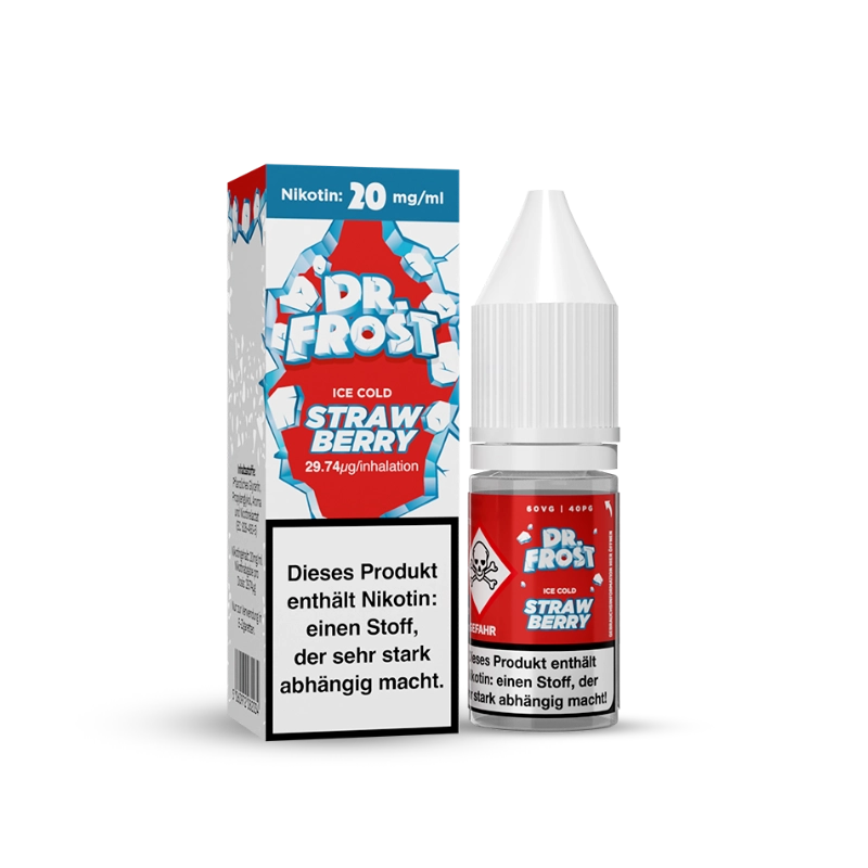 Dr. Frost Salt Nic - Ice Cold Strawberry 10ml