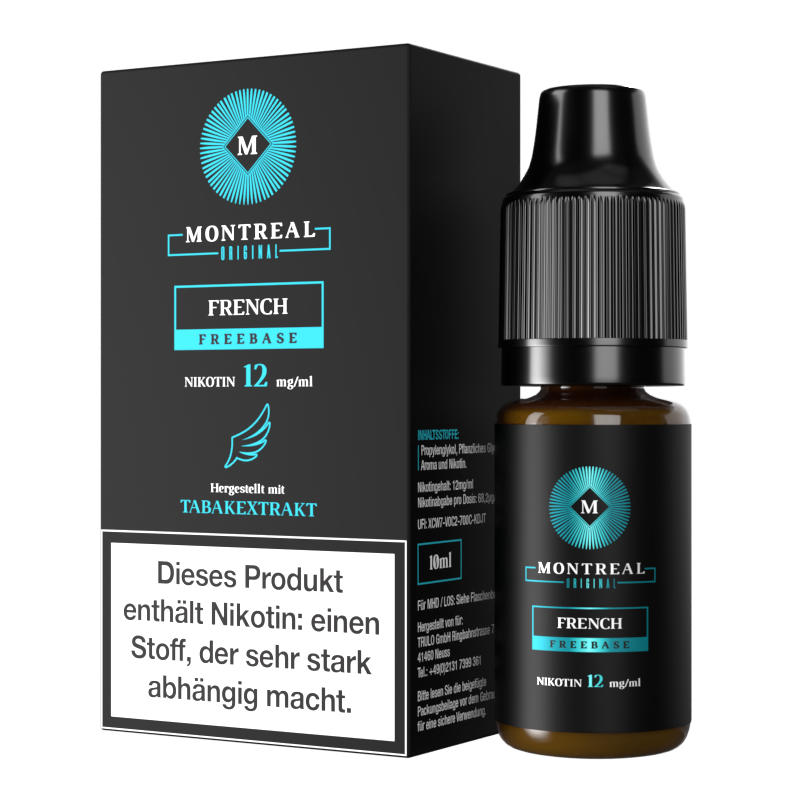Montreal Original, French - 10ml Freebase - 12mg