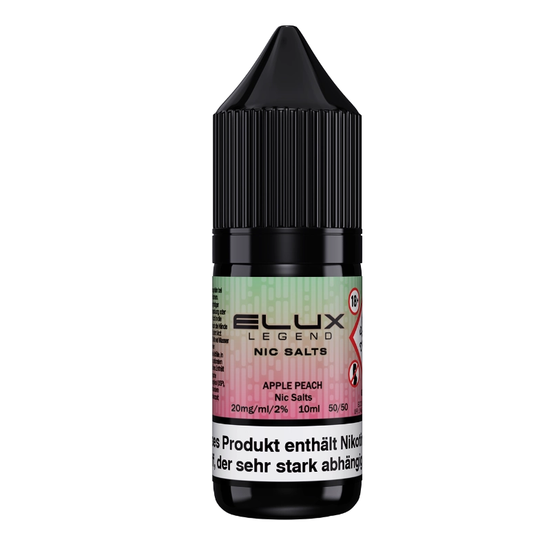 Elux Nic Salts 10ml - Apple Peach 10mg
