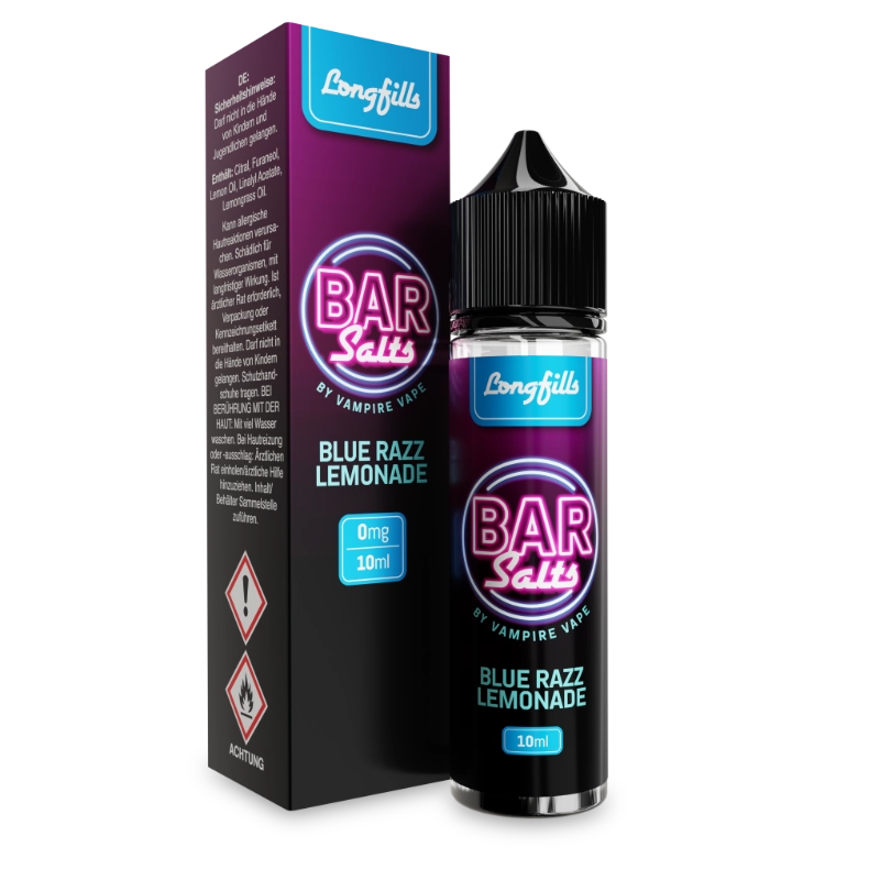 Vampire Vape Bar Salts - Blue Razz Lemonade Longfill Aroma 10ml