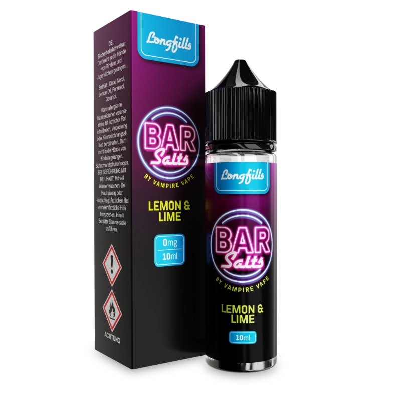Vampire Vape Bar Salts - Lemon Lime Longfill Aroma 10ml