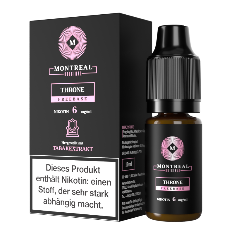 Montreal Original, Throne - 10ml Freebase - 6mg