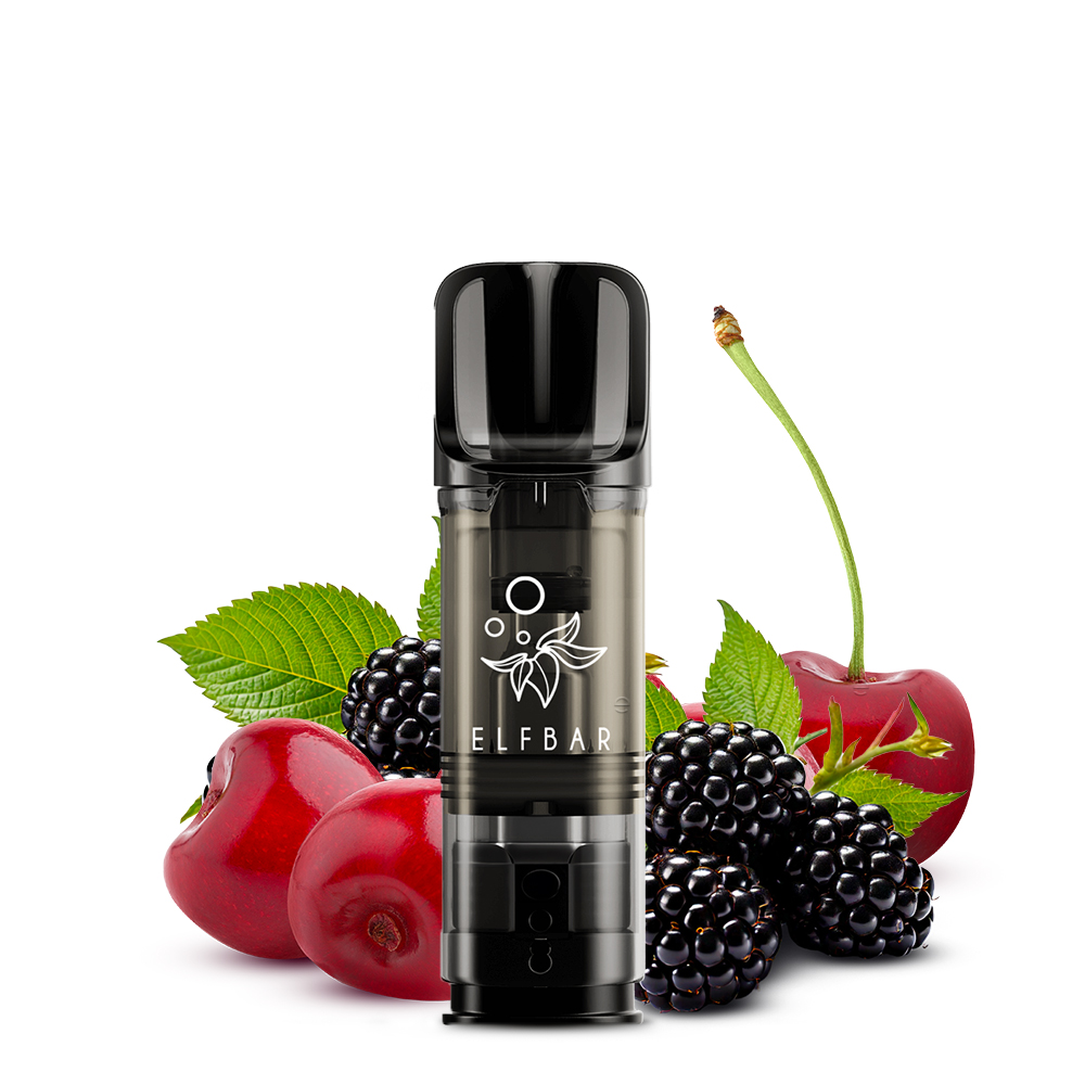 Elfbar, ELFA CP Prefilled Pod, Blackberry Cherry 0mg 4ml