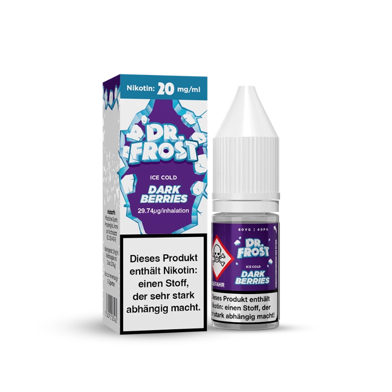 Dr. Frost Salt Nic - Ice Cold Dark Berries SAMPLE