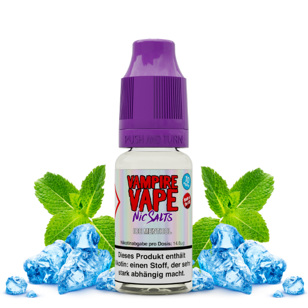 Ice Menthol 10ml Nic Salts - 10mg