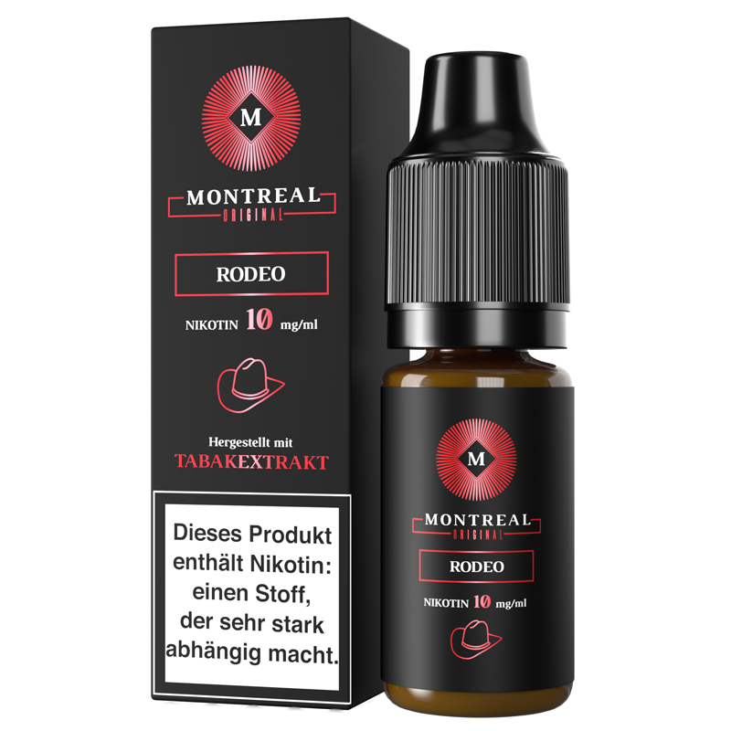 Montreal Original, Rodeo 10mg - 10ml Nic Salts