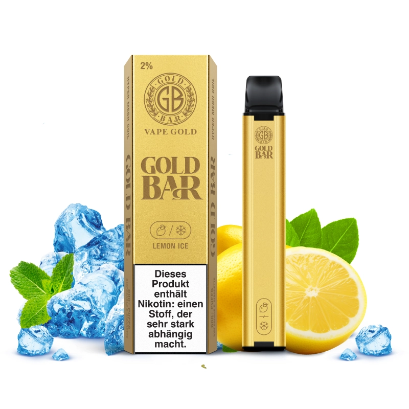 400er VPE - Gold Bar 2ml - Lemon Ice 20mg