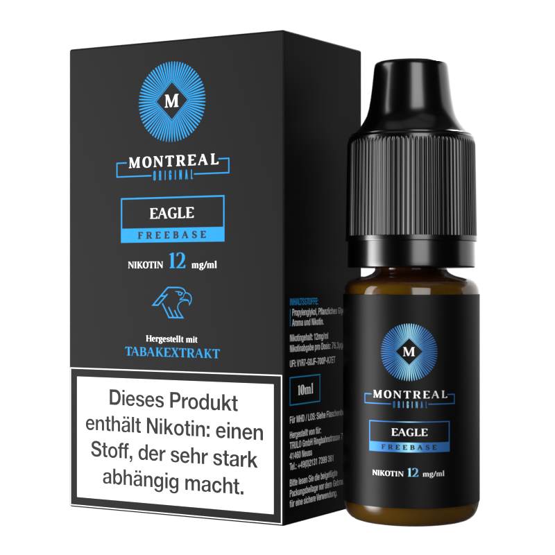 Montreal Original, Eagle - 10ml Freebase - 12mg