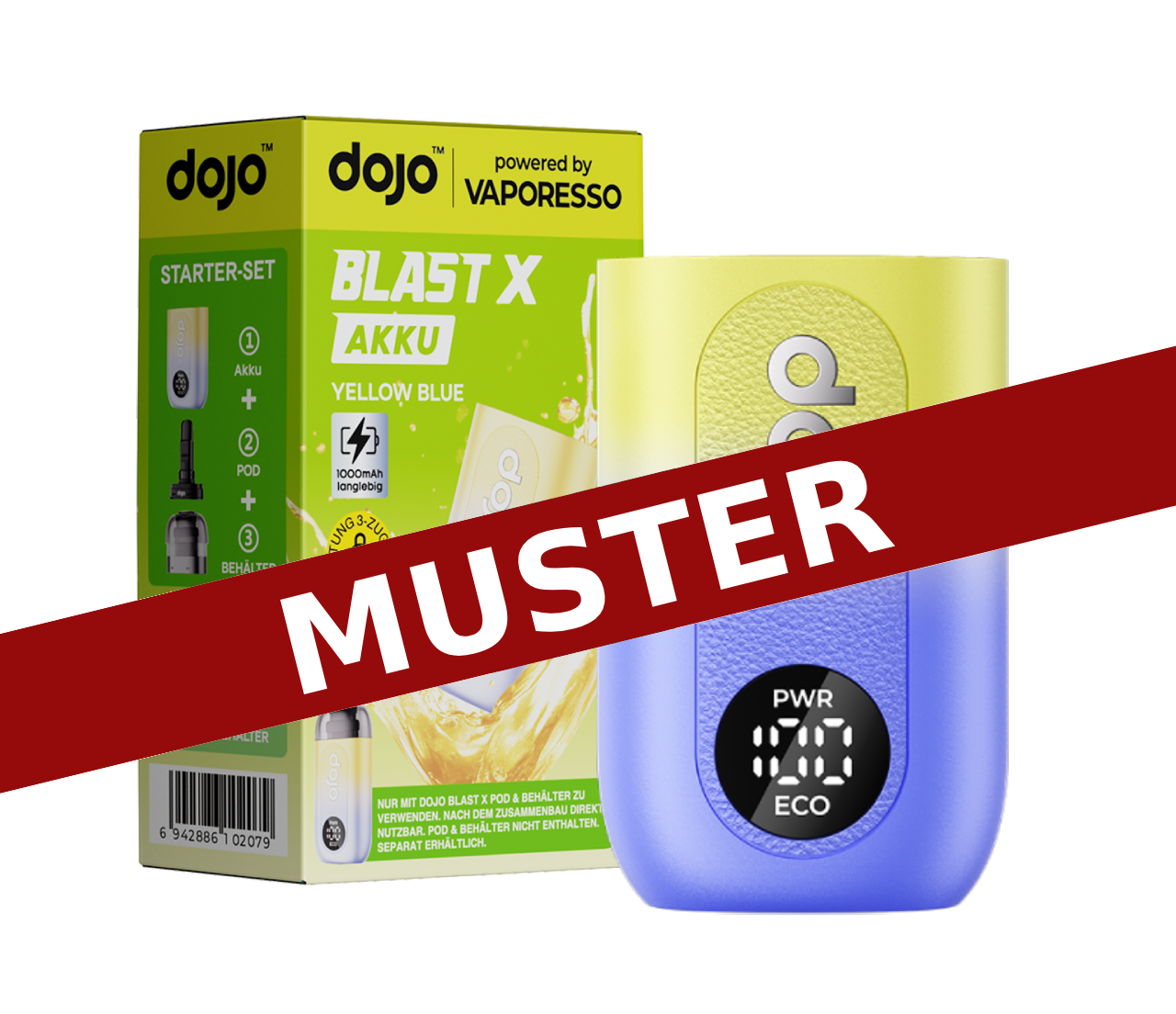 Dojo Blast X Basisgerät |F Yellow Blue