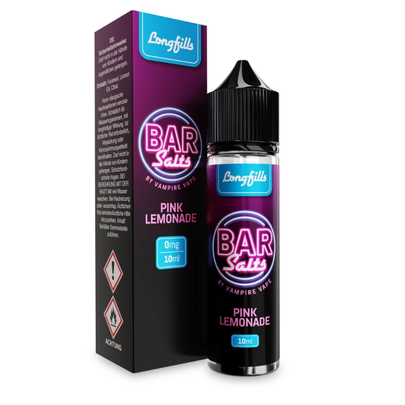 Vampire Vape Bar Salts - Pink Lemonade Longfill Aroma 10ml