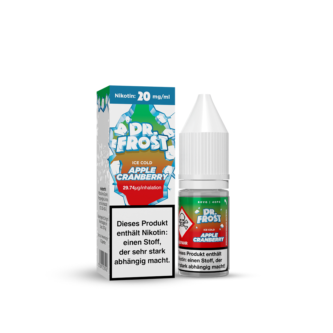 Dr. Frost Salt Nic - Ice Cold Apple Cranberry 10ml