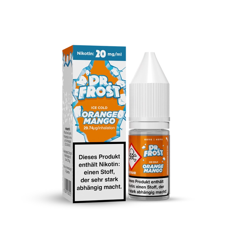 Dr. Frost Salt Nic - Ice Cold Orange Mango 10ml 10mg