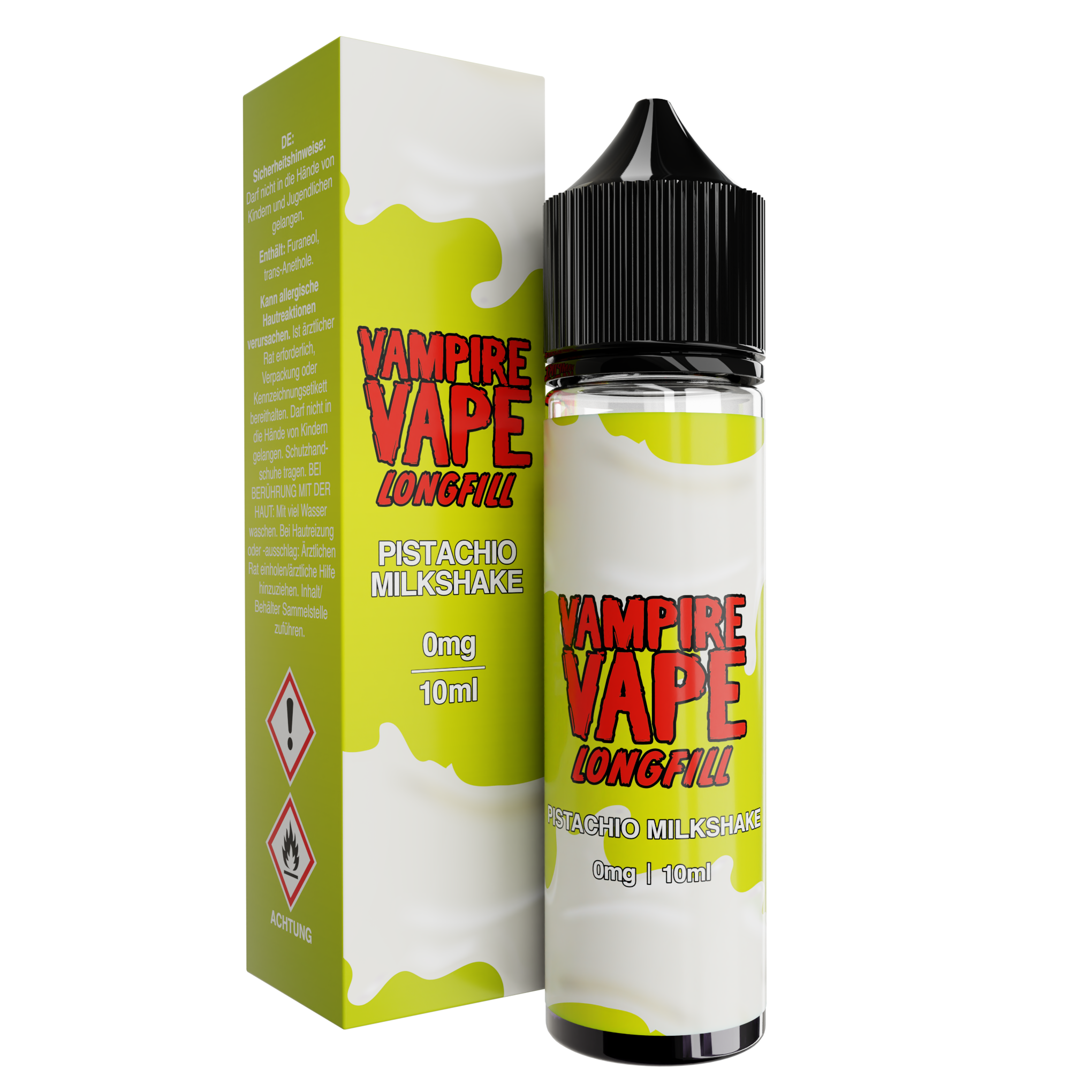 Vampire Vape, Desserts Collection, Pistachio Milkshake, Longfill 10ml