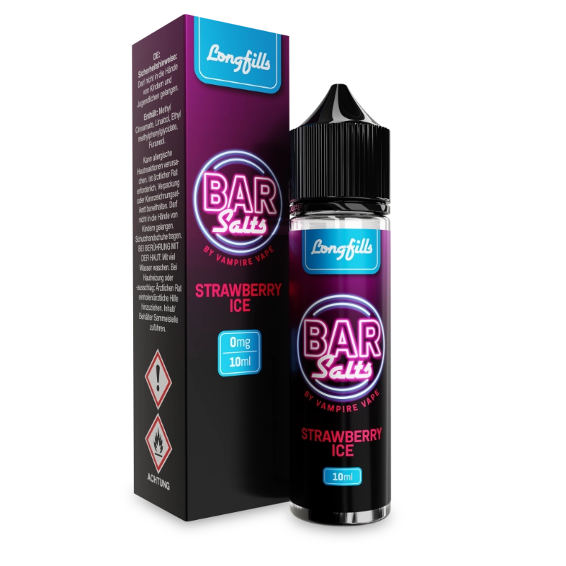 Vampire Vape Bar Salts - Strawberry Ice Longfill Aroma 10ml