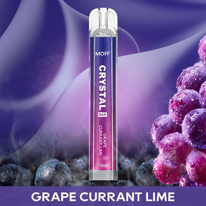 Crystalbar - Grape Currant Lime Disposable 2ml 20mg