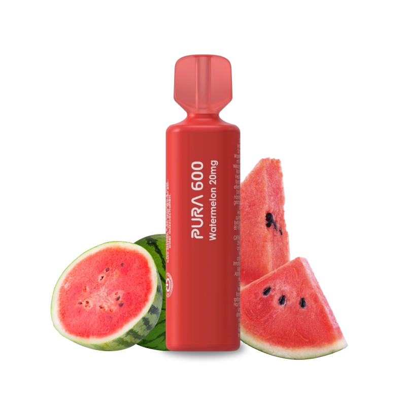 Pura 600 Einweg E-Zigarette - Watermelon 20mg