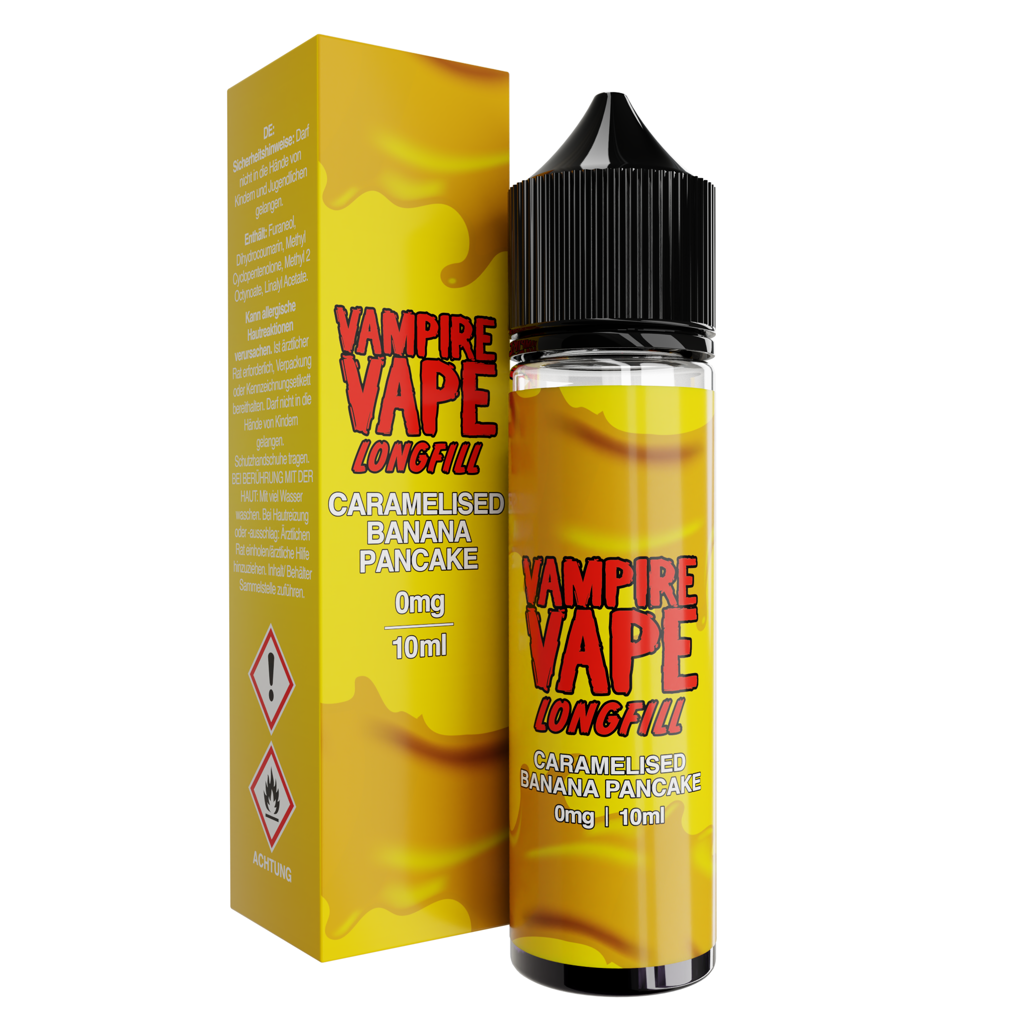 Vampire Vape, Desserts Collection, Caramelised Banana Pancake, Longfill 10ml