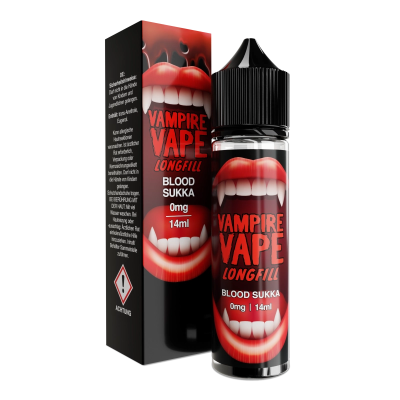 Vampire Vape 14ml Longfill - Blood Sukka Vampire Vape 14ml Longfill - Blood Sukka