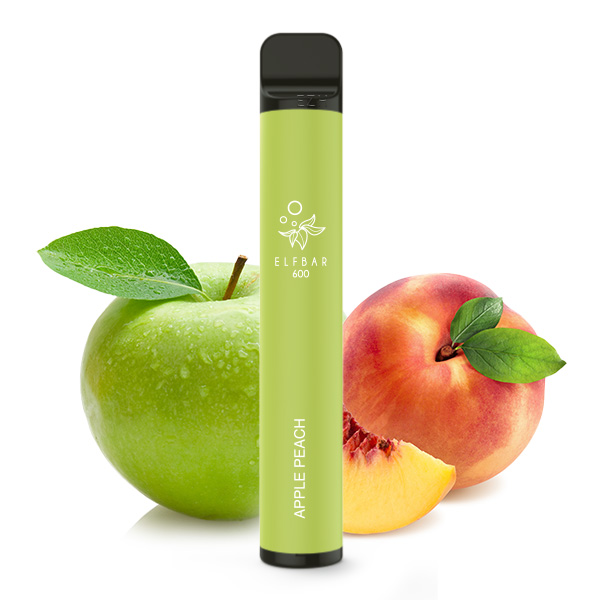 ElfBar 600 Apple Peach 0mg - Versteuert