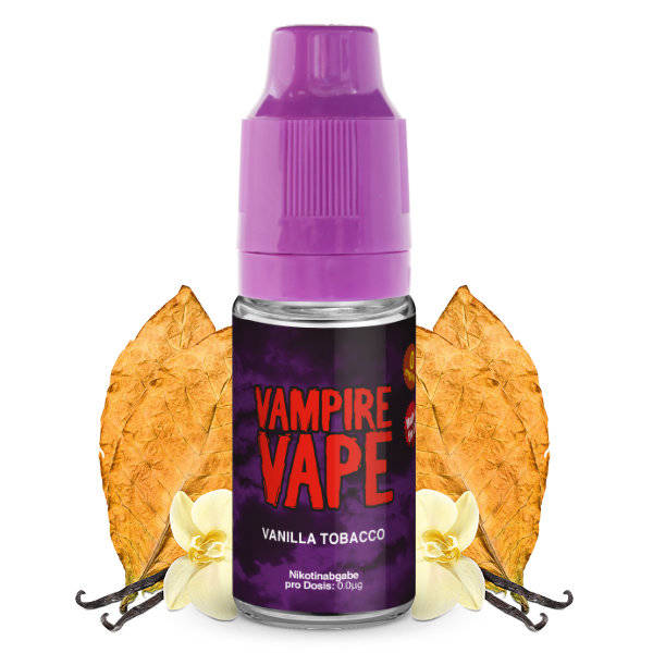 Vampire Vape 10ml - Vanilla Tobacco 12mg