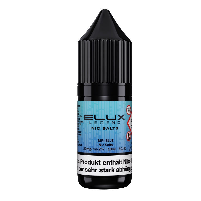 Elux Nic Salts 10ml - Mr. Blue 10mg